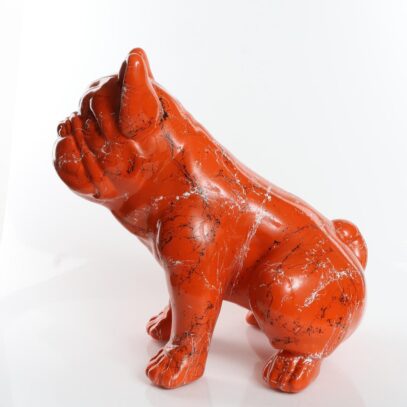 CS174 RALPH (Sunset) Sitting Bulldog Marbled