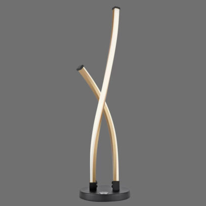 CL1024 Thebe Black Gold Table Lamp