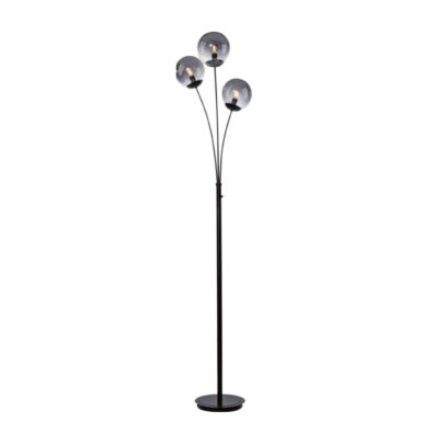 CL2001 Carina Floor Lamp (Black smokey glass)