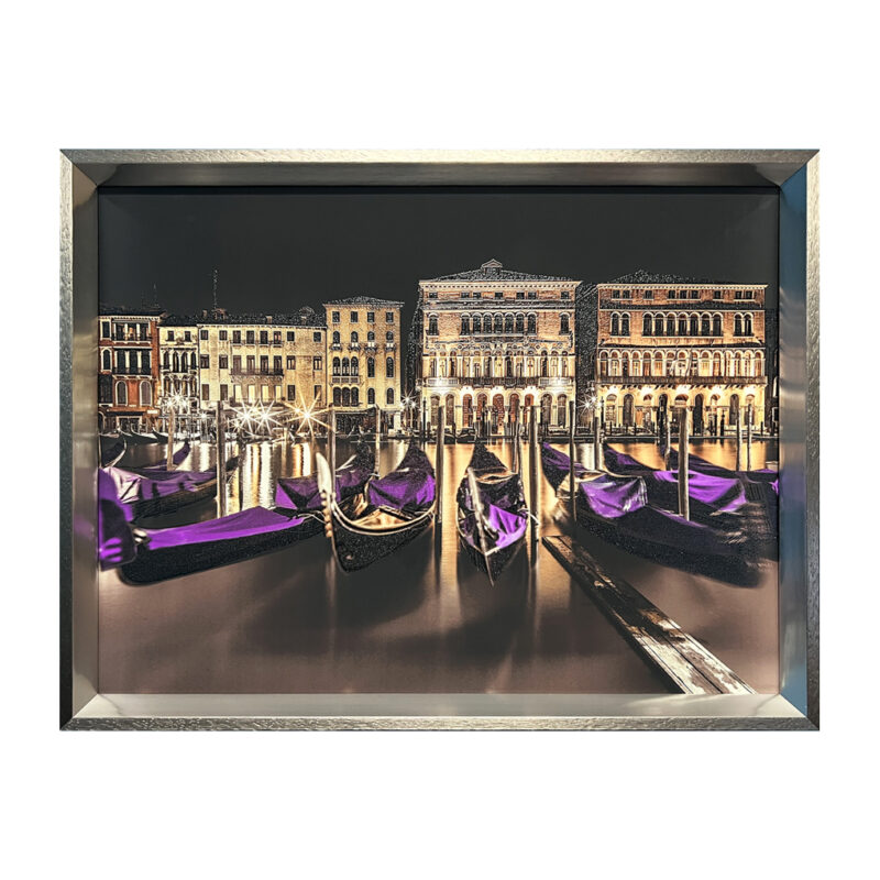 LS1026 Purple Gondolas I Fusion Art CHR2 64x49cm web