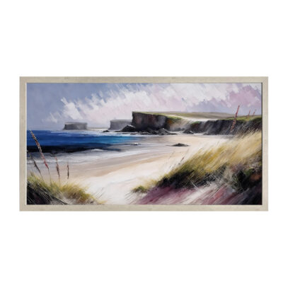 CC1389obm The View to the Cliffs II Landscape m 121 x 65cm