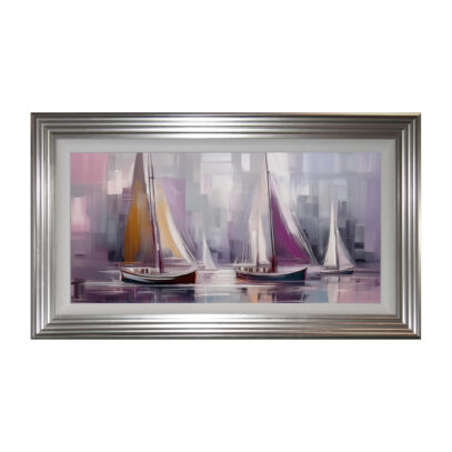 CC1395 Sailing Boats Seascape123 x 73 cm