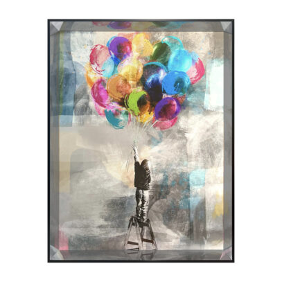 CC1404F Carried Away I - hand-foiled 82 x 63 cm